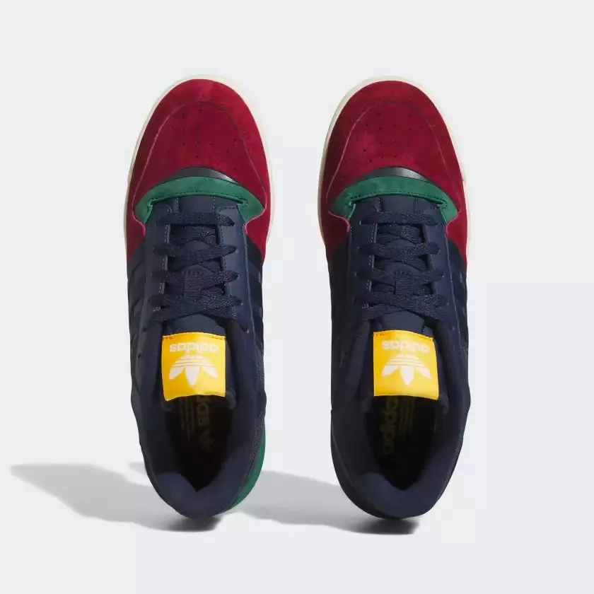 adidas Originals Forum Exhibit Low 2.0 Shoes -Burgundy/Navy/Green