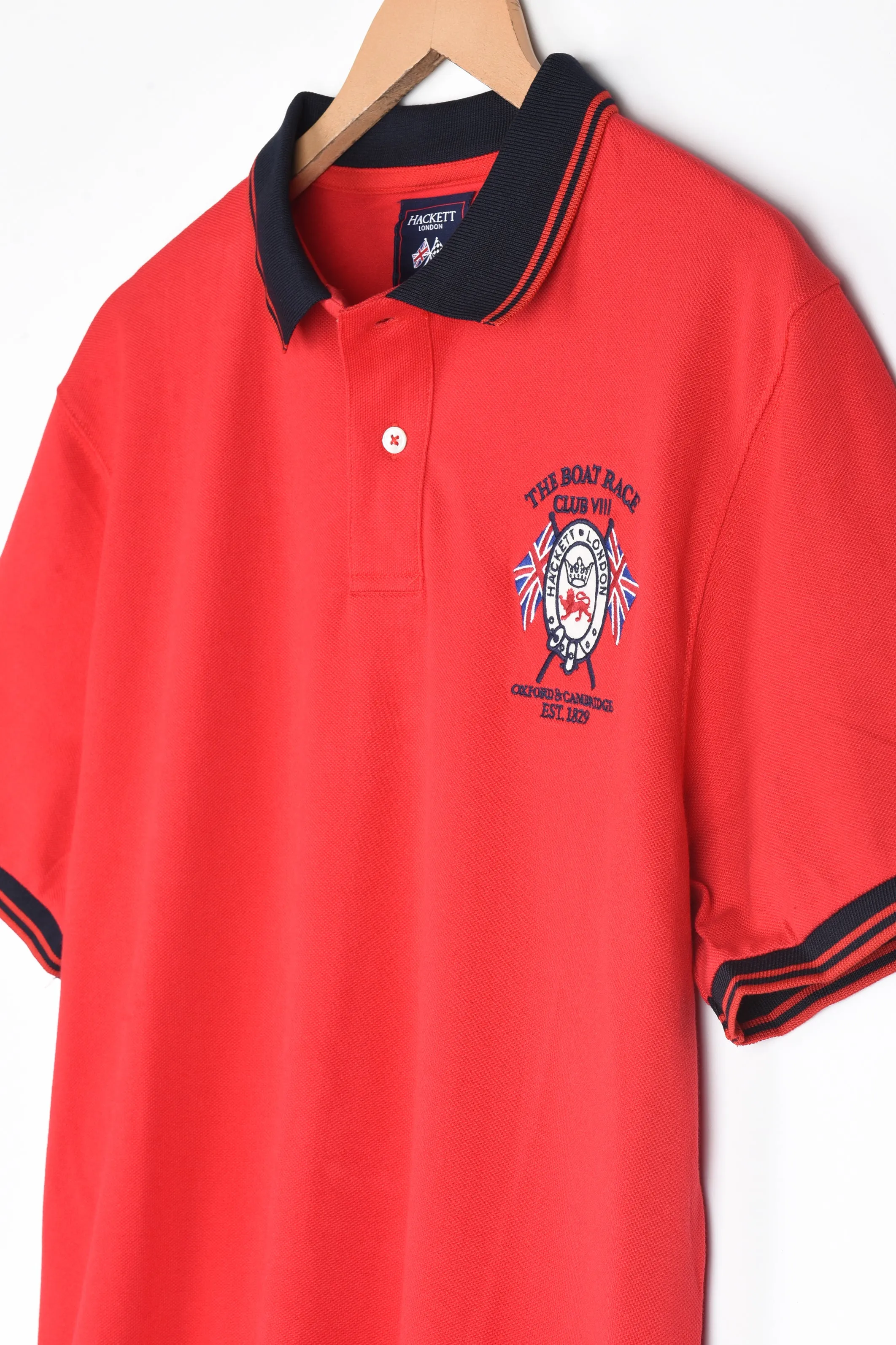 HACKETT BOAT RACE LOGO POLO SHIRT