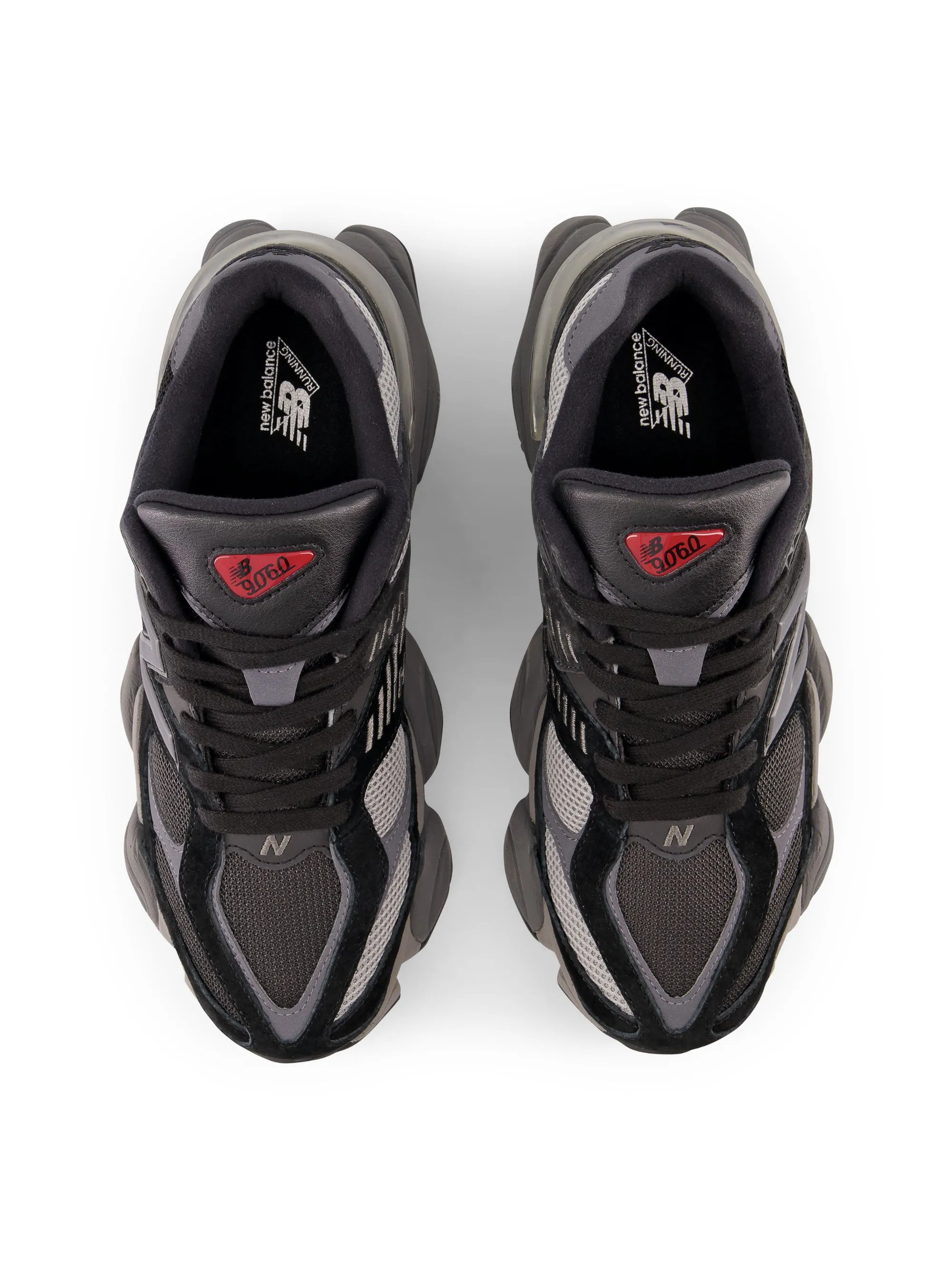 Sneakers da Uomo Futuristica 9060 Nero